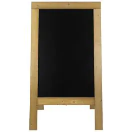 Panneau de signalisation Nature - Grand - Hêtre - Gris - H 135 CM - Securit