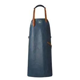 Tablier en cuir - Bleu authentique - G-Line