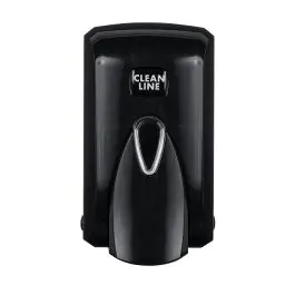 Distributeur de savon mural - 0,5 litre - Noir - Plastique - G-Line