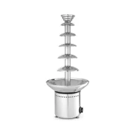 Fontaine à chocolat - inox - 6 étages - Hendi - 274163