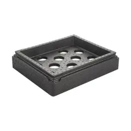 Meuble réfrigérant - 1/2 GN - H 6 x 39 x 33 CM - Polypropylène - 235110