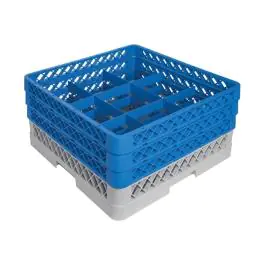 Panier bécher - H 22 x 50 x 50 CM - 0,01 KG - Polypropylène - Panier bécher - CaterRacks - CR0913