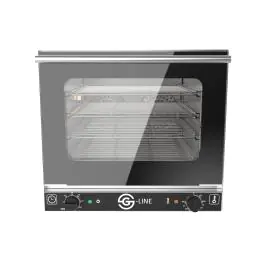 Heteluchtoven Compact - Zwart - RVS - 230V - G-Line