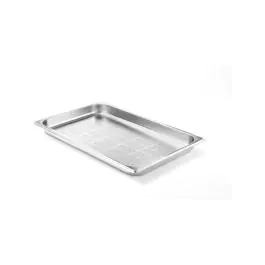 Bac gastronorme - 1/1 GN - 2,5 L - perforé - H 2,5 x 54,4 x 32,4 CM - Hendi - 802168