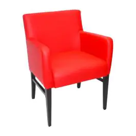 Fauteuil Andalusia - Accoudoirs - Rouge - G-Line