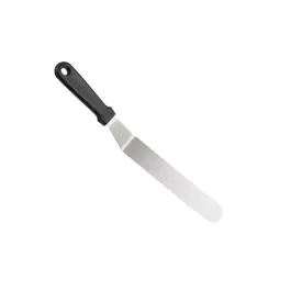Spatule - Largeur 25 cm - Courbe - Acier inoxydable - Noire - G-Line