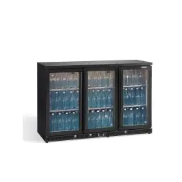 Porte vitrée du réfrigérateur - Maxiglass - Rafraîchisseur de bouteilles - 3 portes - Gamko - LG2/315G84