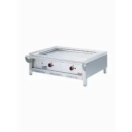 Gril Teppanyaki - Gaz - 2 Zones - 2 x 7kW - Modèle de table - Diamant - TPG2-12/T