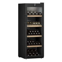 Armoire climatique - Porte vitrée - 385 L - Noir - Acier - 230V - GrandCru - Liebherr