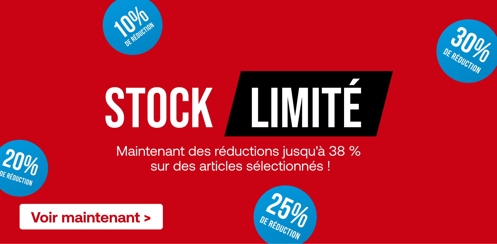 STOCK LIMITÉ – chez Goos Horeca.
