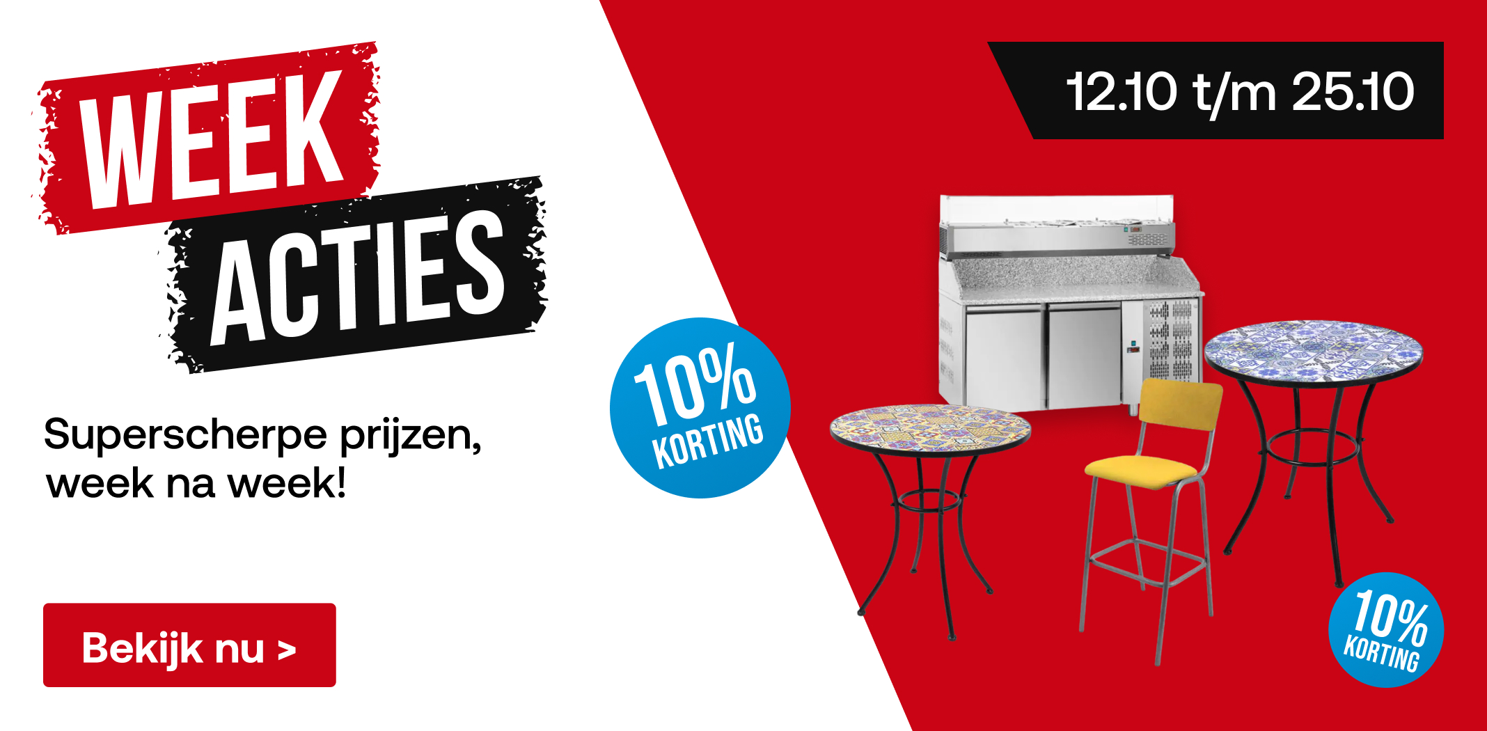 Week acties bij Goos Horeca!