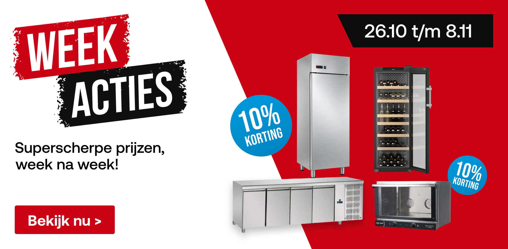 Week acties bij Goos Horeca!